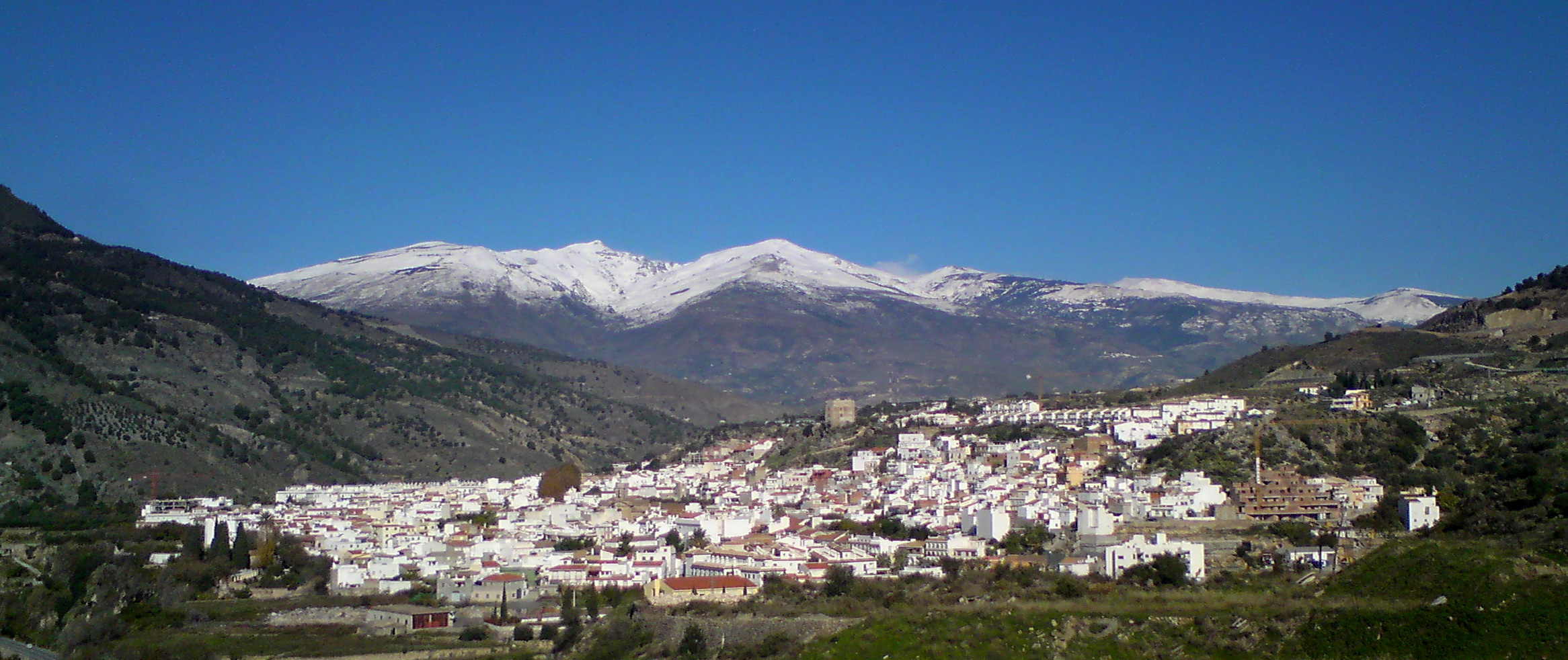 The Town of Velez de Benaudalla